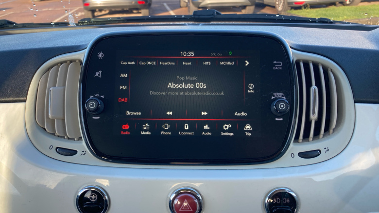 Fiat 500 1.2 Lounge 2dr Petrol Convertible